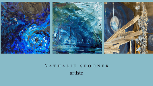 VISITE DE MON ATELIER - Nathalie Spooner