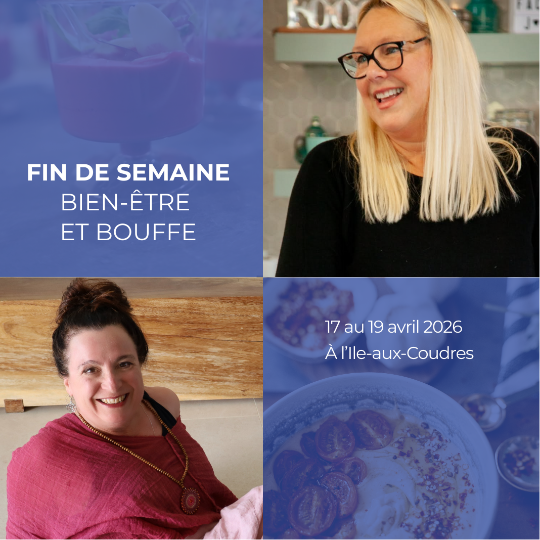 Fin de semaine Bouffe et Bien-Être à l'Ile aux Coudres - VOIR lien pour inscription