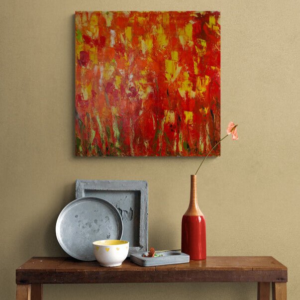 Cornaline III - Oeuvre d'art originale - Nathalie Spooner