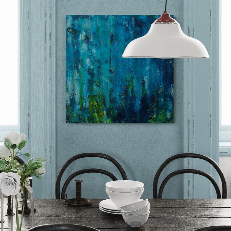 Echo - Acrylique sur toile par Nathalie Spooner