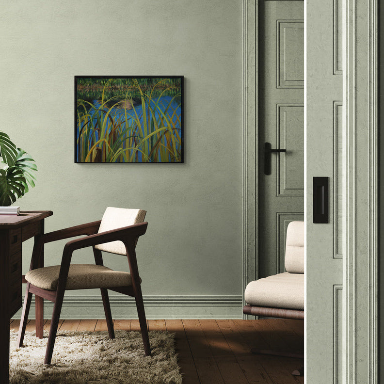 Au gré du vent - peinture originale