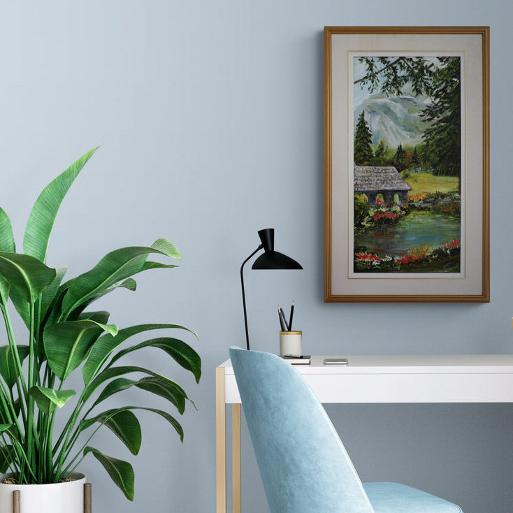 Pavillon II - peinture originale