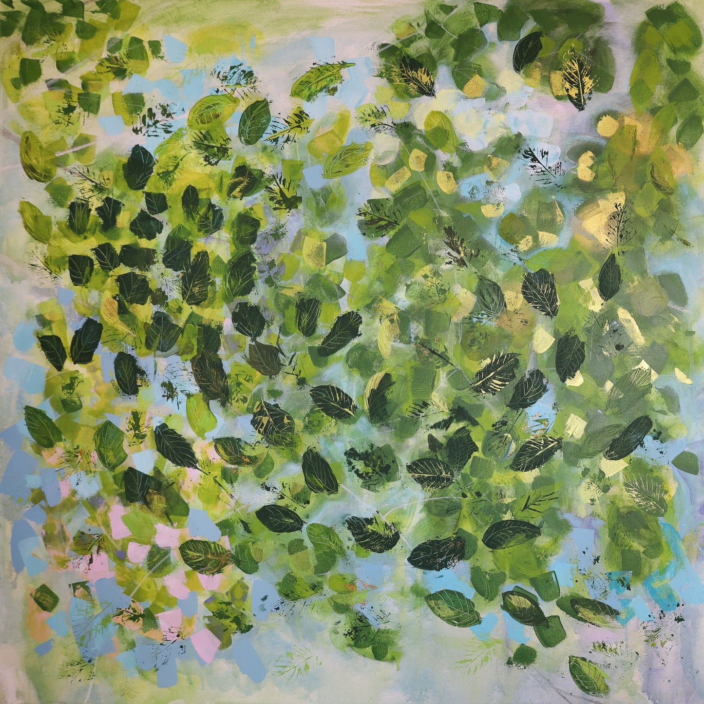 Kōshin - Oeuvre d'Art Originale - Acrylique sur toile par Nathalie Spooner