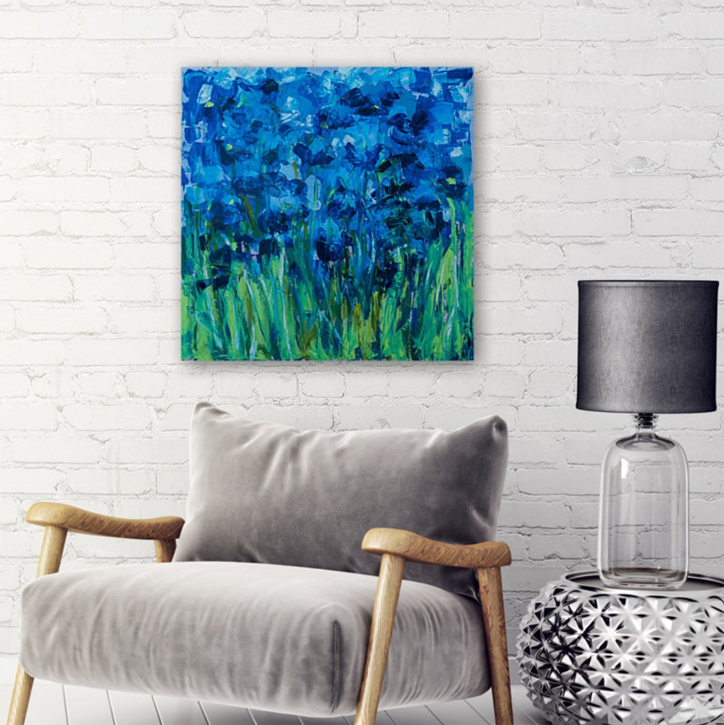Lazuli - Oeuvre d'art originale - Nathalie Spooner