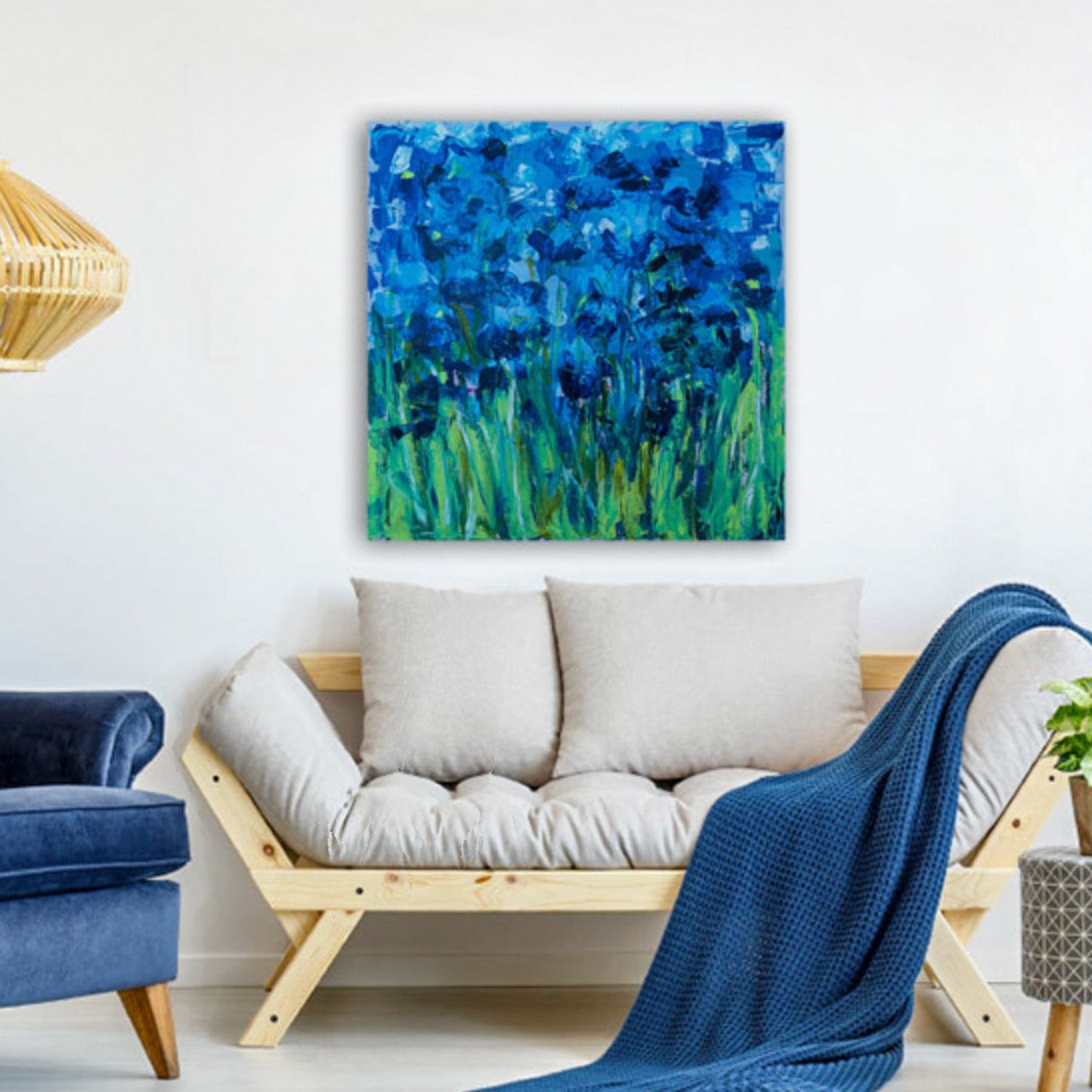 Lazuli - Oeuvre d'art originale - Nathalie Spooner