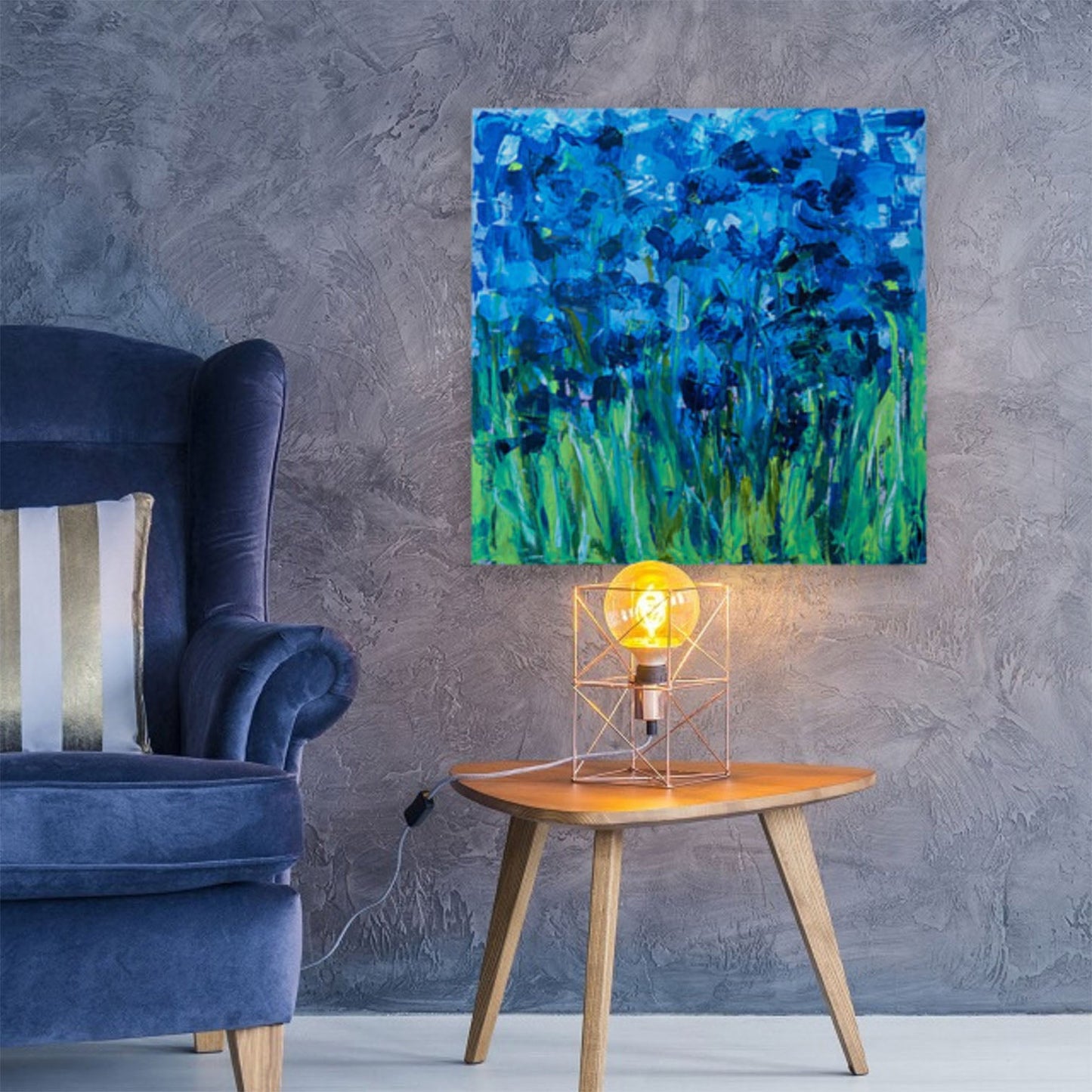 Lazuli - Oeuvre d'art originale - Nathalie Spooner