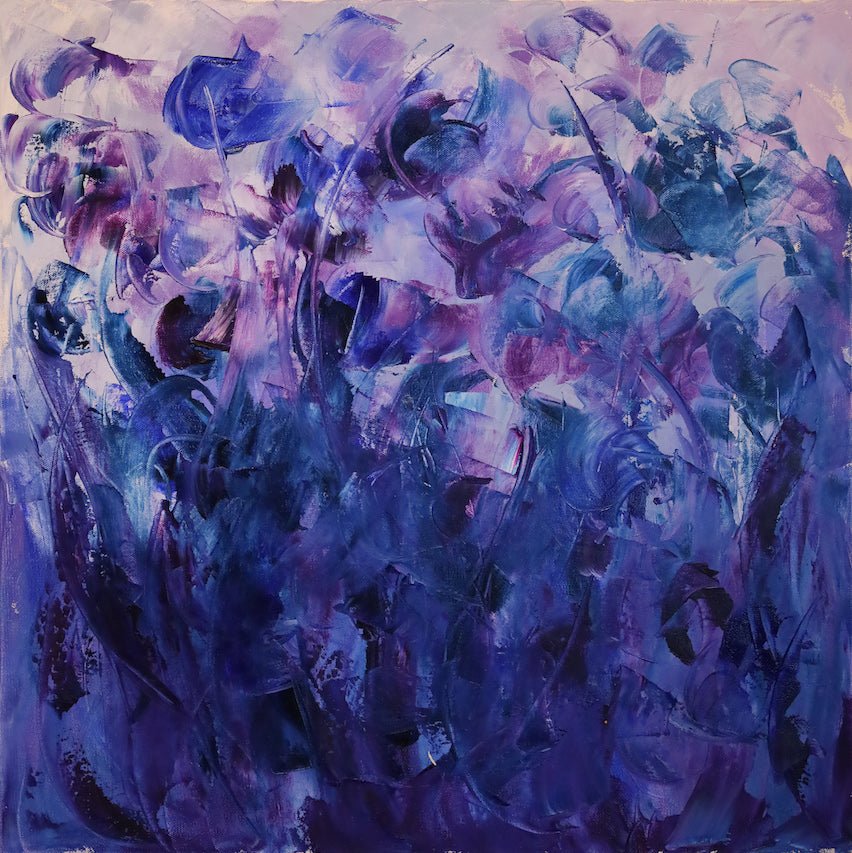 Violet au Vent - Tuque légère | Chapeau d'hiver | Bonnet de course - Nathalie Spooner