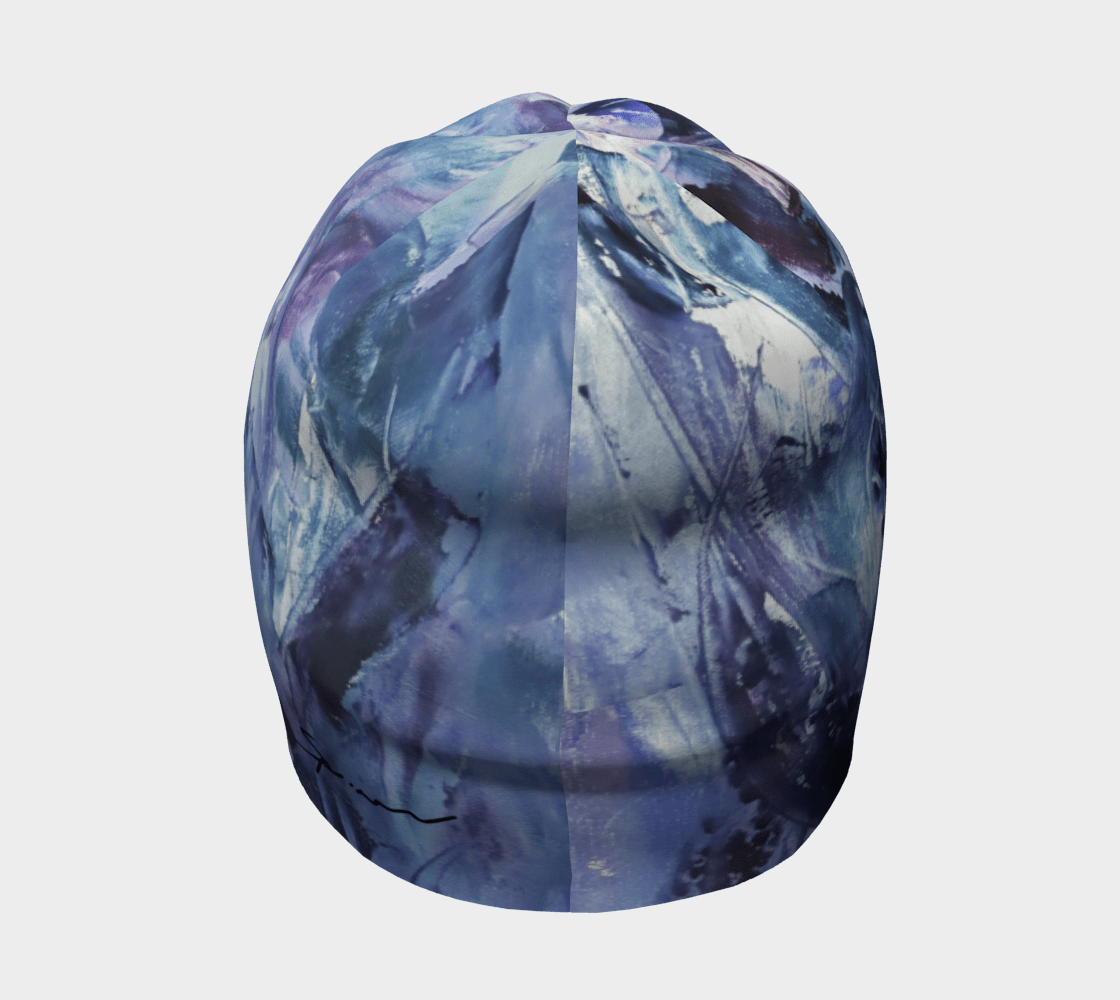 Violet au Vent - Tuque légère | Chapeau d'hiver | Bonnet de course - Nathalie Spooner