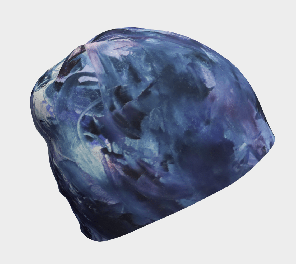 Violet au Vent - Tuque légère | Chapeau d'hiver | Bonnet de course - Nathalie Spooner