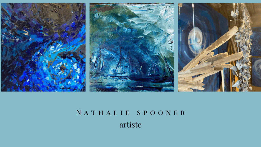 VISITE DE MON ATELIER - Nathalie Spooner
