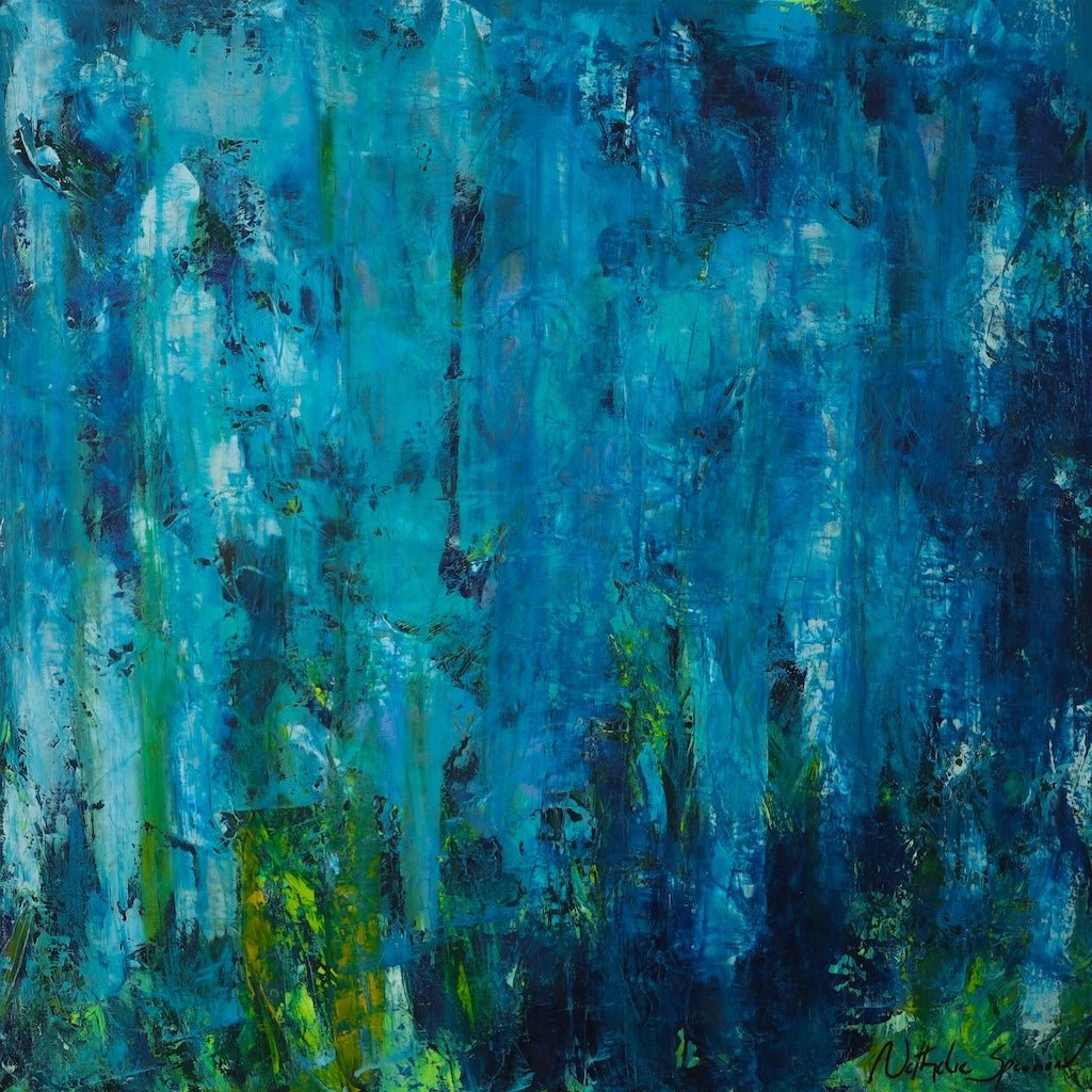 Echo - Acrylique sur toile par Nathalie Spooner