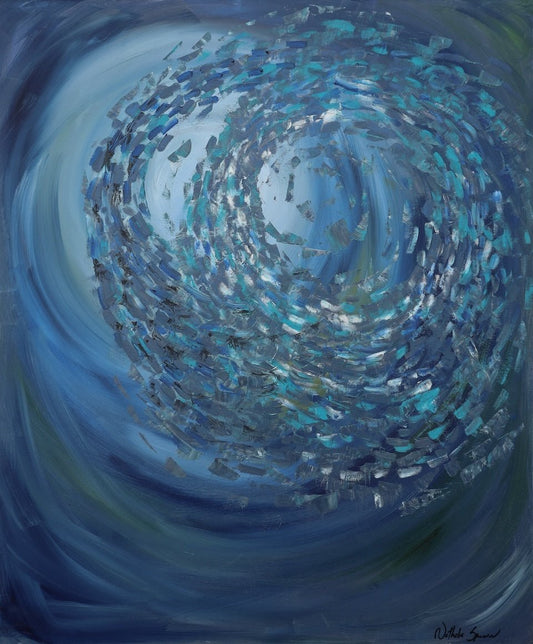 Abysse II - Oeuvre d'art originale - Nathalie Spooner