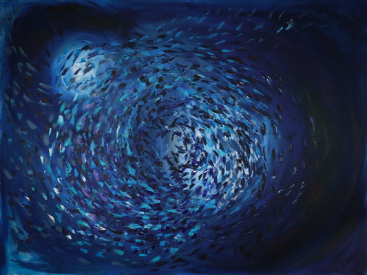 Abysse IV - Oeuvre d'art originale - Nathalie Spooner