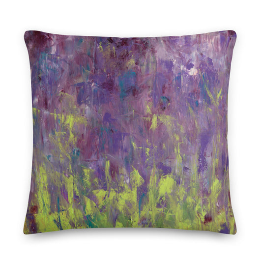 Améthyste - housse de coussin 18'' x 18'' - Nathalie Spooner