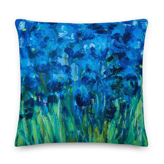 Lazuli - Coussin 18'' x 18'' - Nathalie Spooner