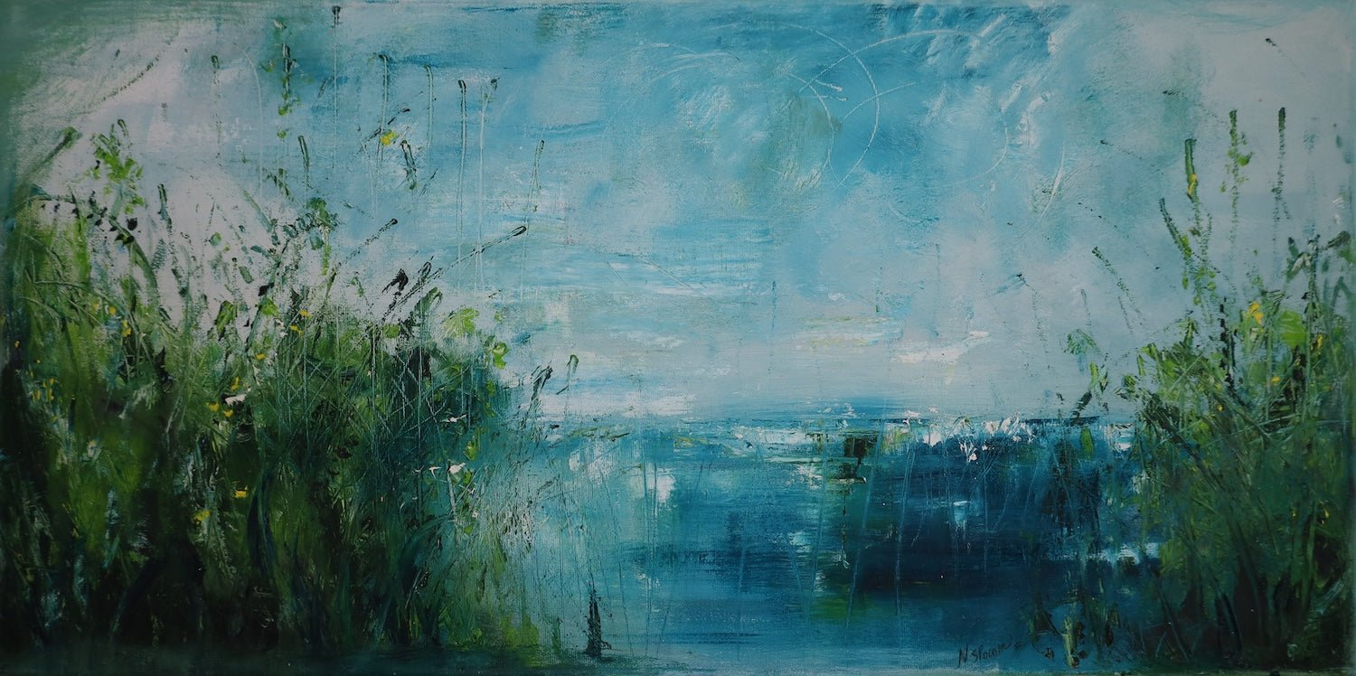 Trois - Ruisseaux - Oeuvre d'art originale - Nathalie Spooner