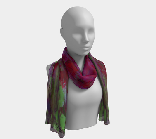 Ruby - Silk scarf