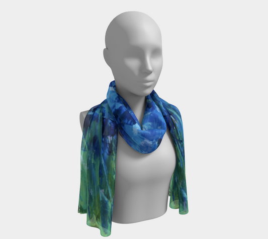 Lazuli - Silk scarf