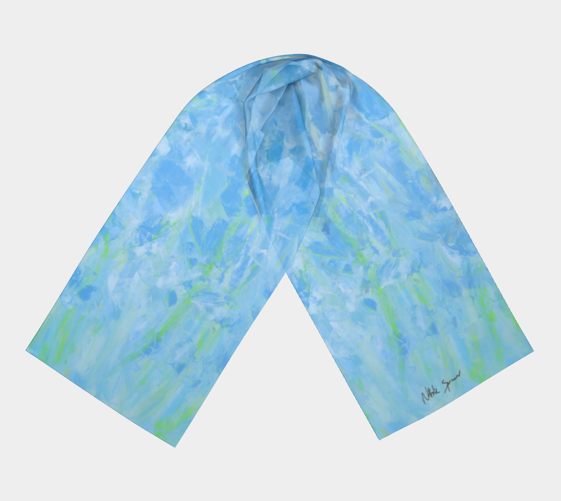 Topaz - Silk scarf