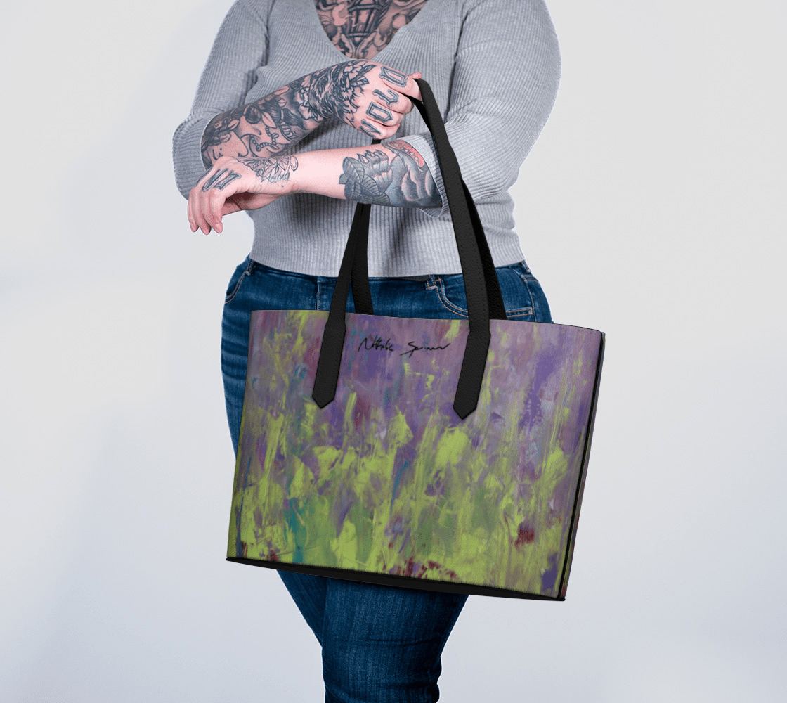 Améthyste - Sac à main en cuir végane - Nathalie Spooner