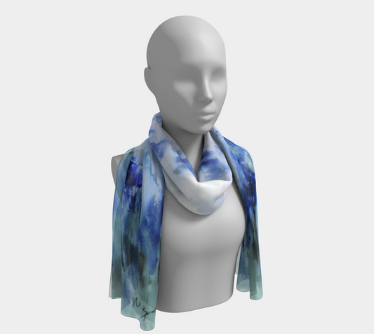 Poetry - Silk scarf
