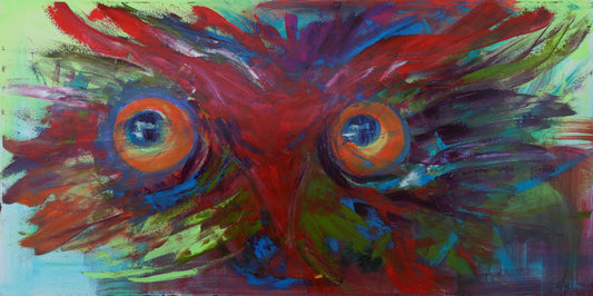 Griffon Regard - Oeuvre originale - Nathalie Spooner