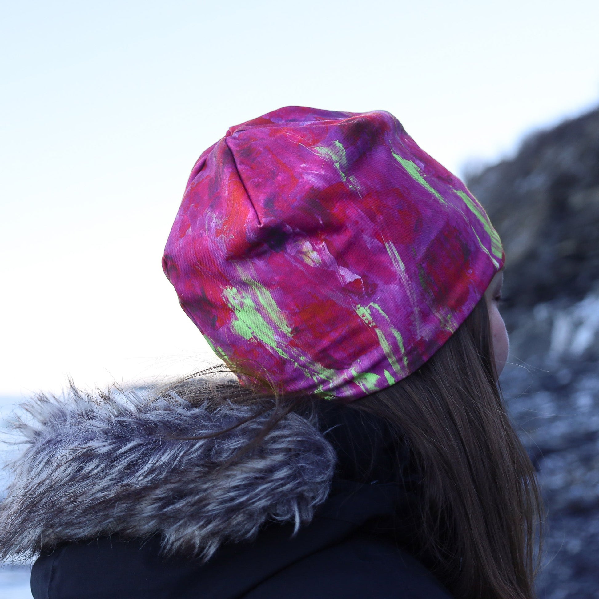 Rubis - Tuque légère | Chapeau d'hiver | bonnet de course - Nathalie Spooner