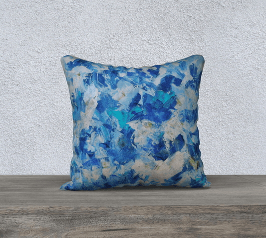 Santorini - Coussin 18'' x 18'' - Nathalie Spooner